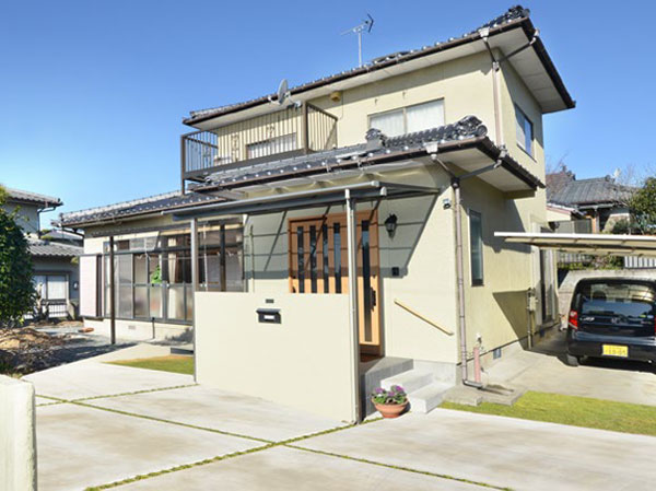 住宅リフォーム玄関移動完了